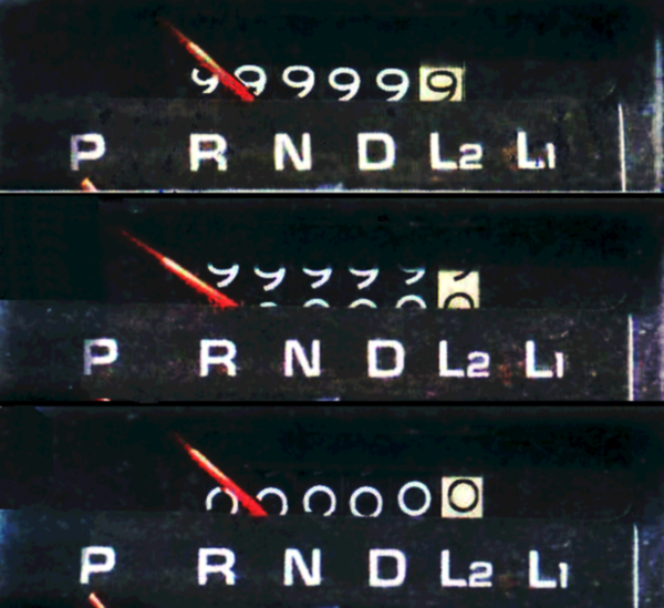 Odometer rollover